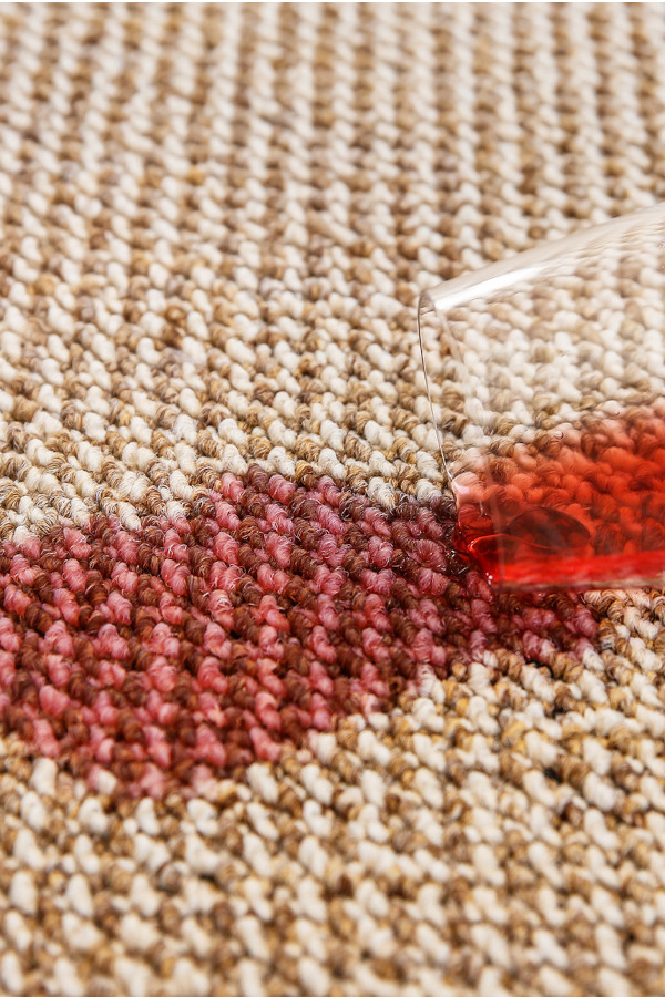 Wine or RTD Spillage stain on Carpets